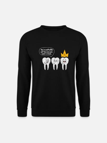 Zahnarzt - Unisex Pullover - Schwarz