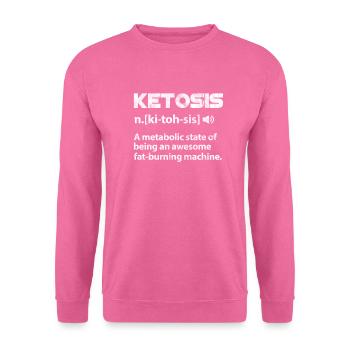 Keto Diet - Unisex Sweatshirt - pink - Front