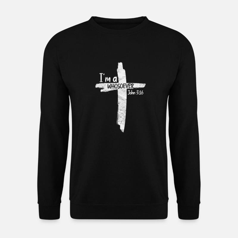 Jesus - Unisex Sweatshirt - black