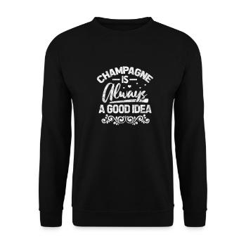 blockedTitle - Unisex Sweatshirt - black - Front - Alina (178cm) & Michal (187cm)