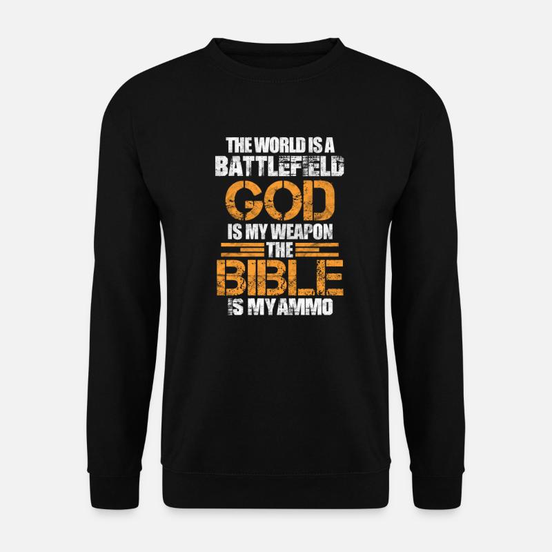 Gott - Unisex Pullover - Schwarz