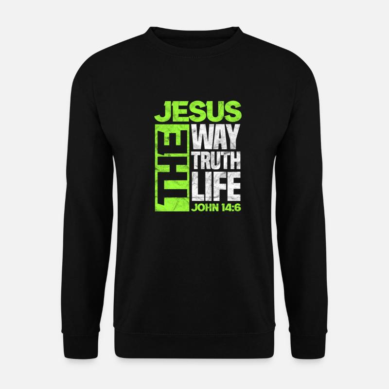 Jesus - Unisex Sweatshirt - black