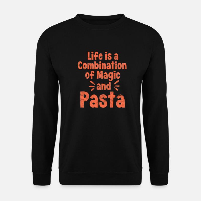 Pasta - Unisex Sweatshirt - black