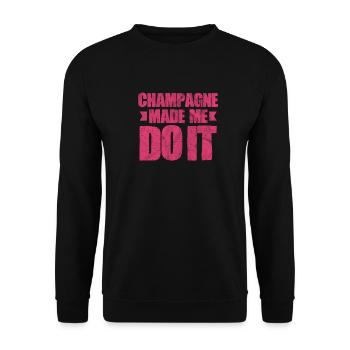 blockedTitle - Sweat-shirt Unisexe - noir - Devant - Alina (178cm) & Michal (187cm)