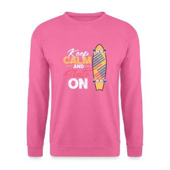 Longboard - Unisex Pullover - Pink - Vorne