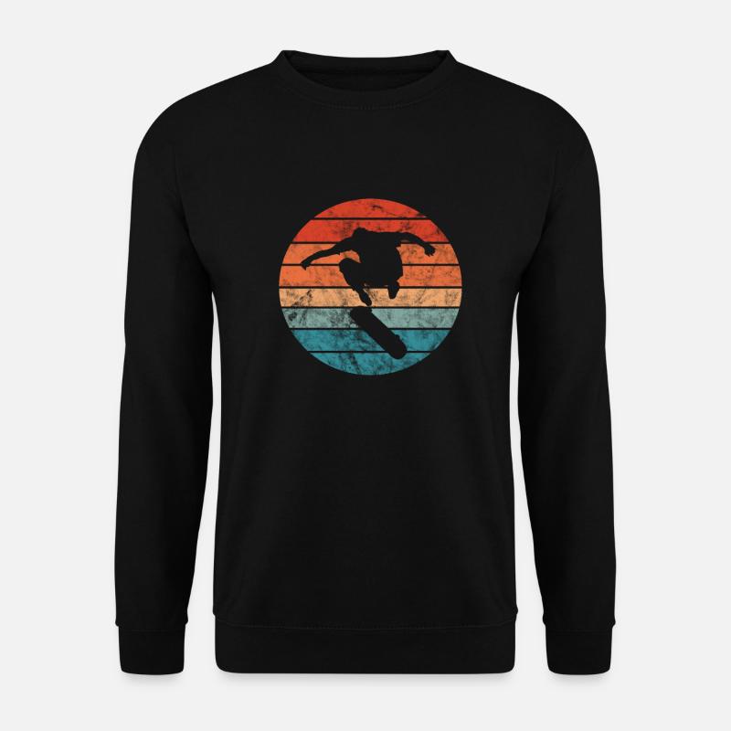 Skateboard - Unisex Pullover - Schwarz
