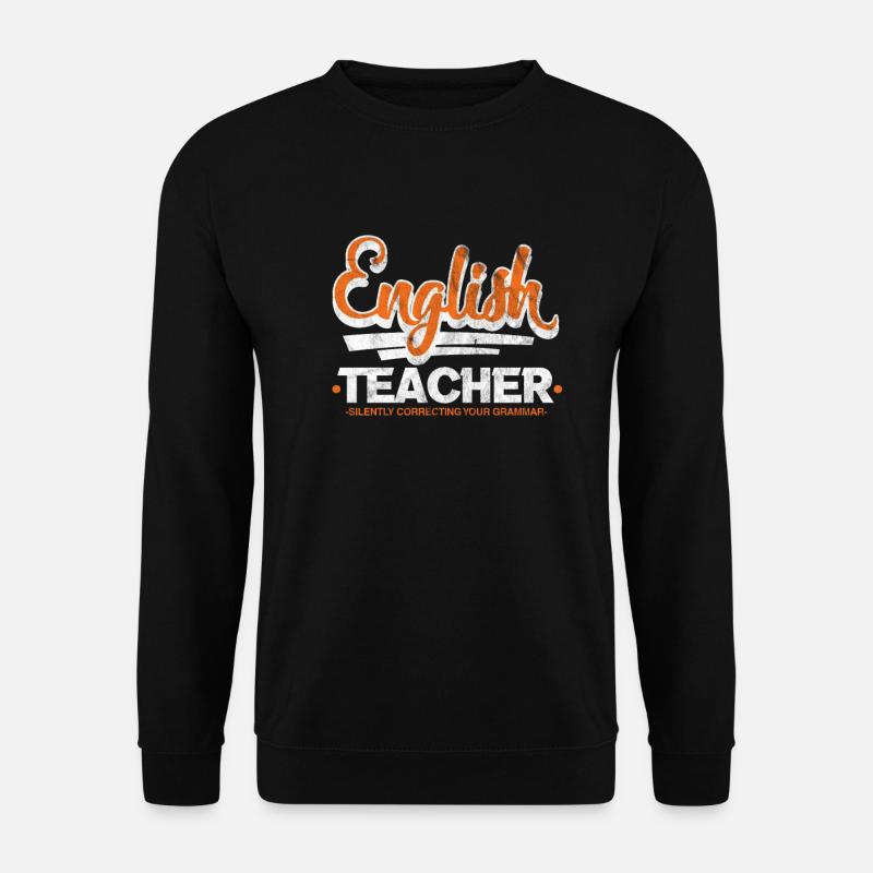 Englisch Lehrer - Unisex Pullover - Schwarz