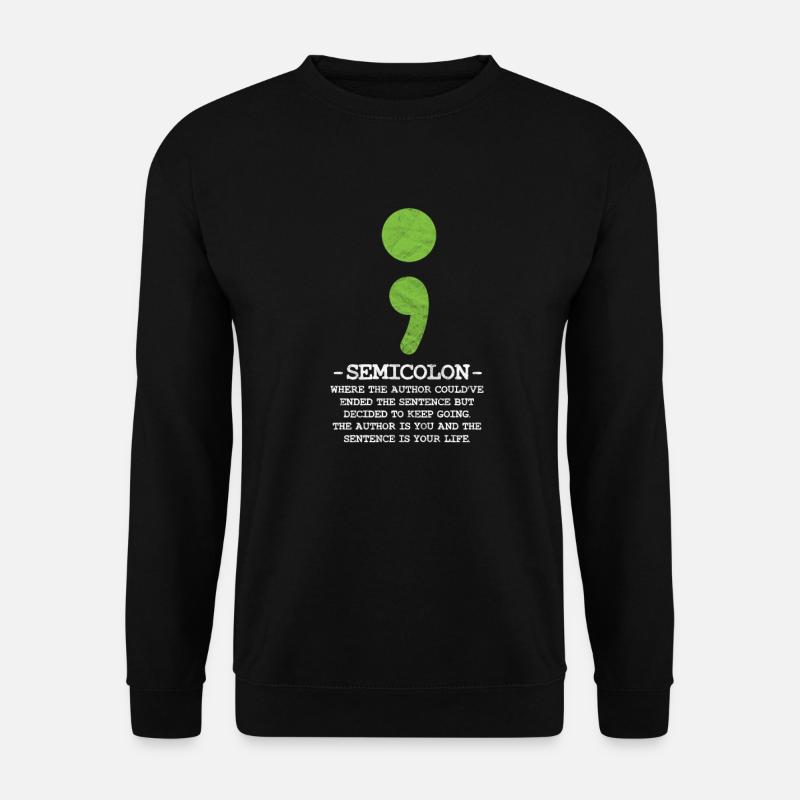 Psychische Gesundheit Mental Health Geschenk - Unisex Pullover - Schwarz