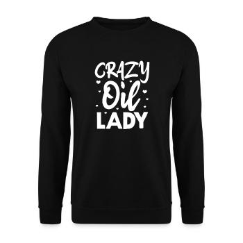 Huiles essentielles Ätherische Öle - Sweat-shirt Unisexe - noir - Devant - Alina (178cm) & Michal (187cm)