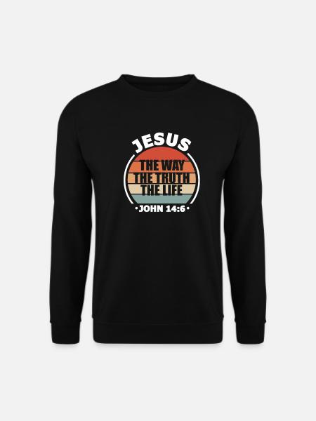 Jésus-Christ Christ Religion chrétienne Don - Sweat-shirt Unisexe - noir