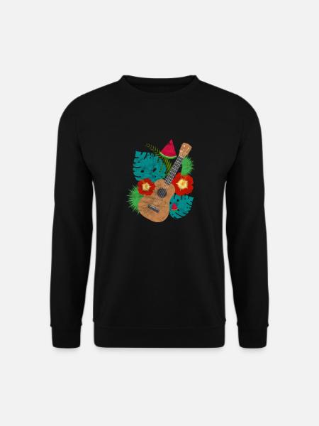 Ukulélé - Sweat-shirt Unisexe - noir