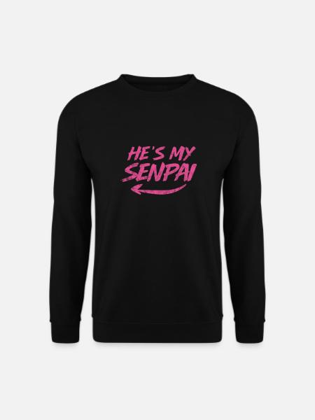 Senpai - Unisex Sweatshirt - black