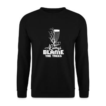 Disc Golf Frisbee Disc Golf Cadeau - Sweat-shirt Unisexe - noir - Devant - Alina (178cm) & Michal (187cm)