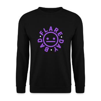 Fibromyalgia Fibro Fibromyalgia Rheumatism Gift - Unisex Sweatshirt - black - Front - Alina (178cm) & Michal (187cm)