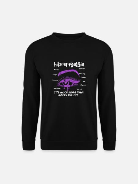Fibromyalgie - Sweat-shirt Unisexe - noir