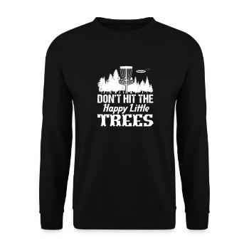 Disc Golf Frisbee Disc Golf Cadeau - Sweat-shirt Unisexe - noir - Devant - Alina (178cm) & Michal (187cm)