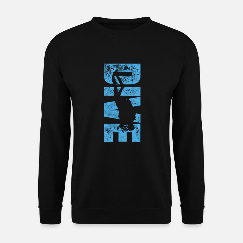 Diver - Unisex Sweatshirt - black