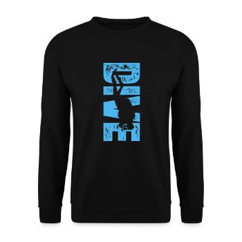 Plongeurs Plongée Mer Vacances Plongée Cadeau - Sweat-shirt Unisexe - noir - Devant - Alina (178cm) & Michal (187cm)