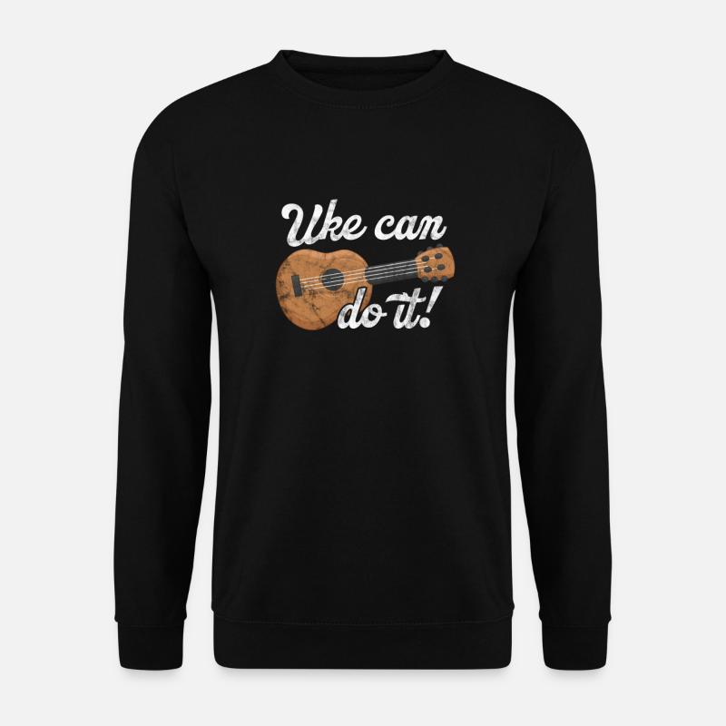 Ukulele - Unisex Sweatshirt - black