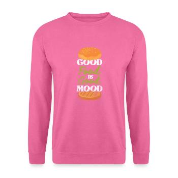 Burger - Unisex Pullover - Pink - Vorne