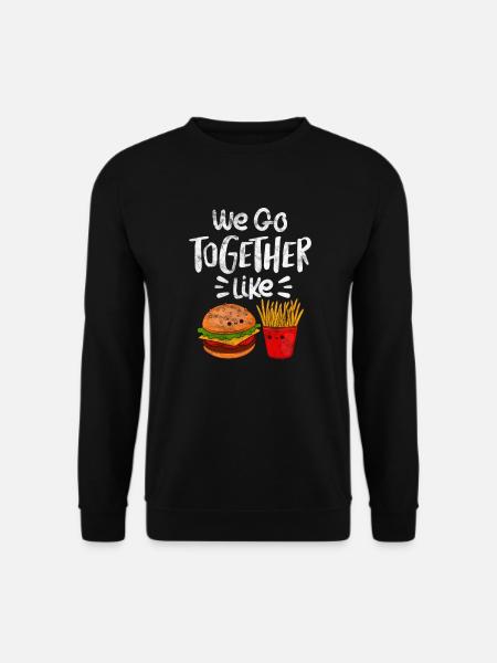 Burger Friesmes - Sweat-shirt Unisexe - noir
