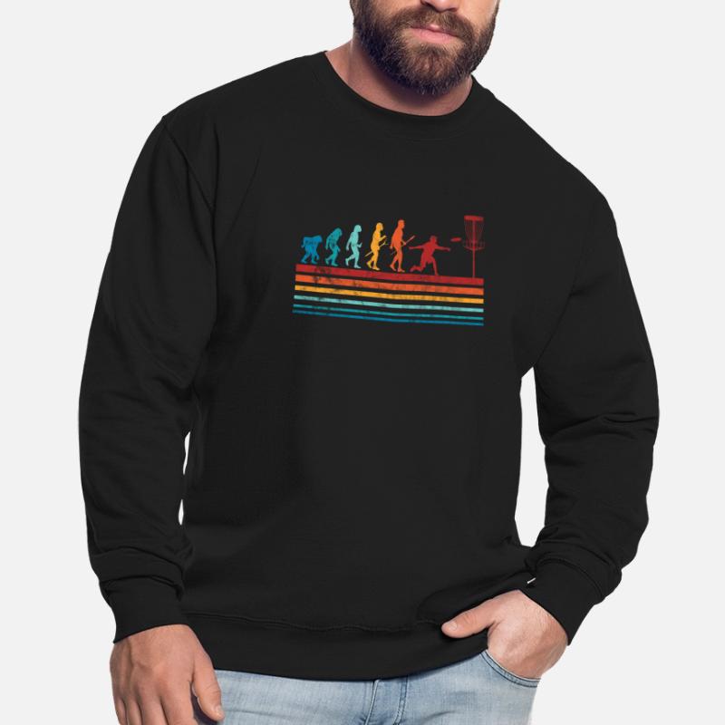 Évolution du Disc Golf Sweat-shirt Unisexe