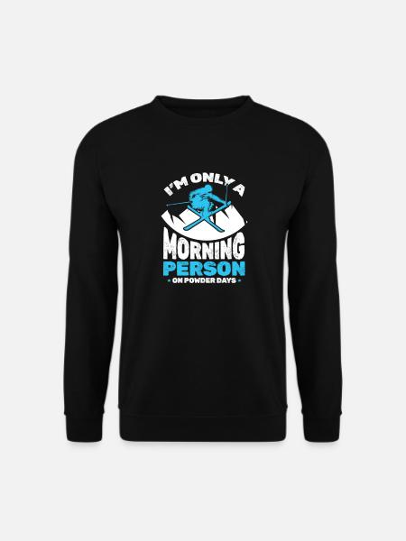 Ski - Unisex Sweatshirt - black
