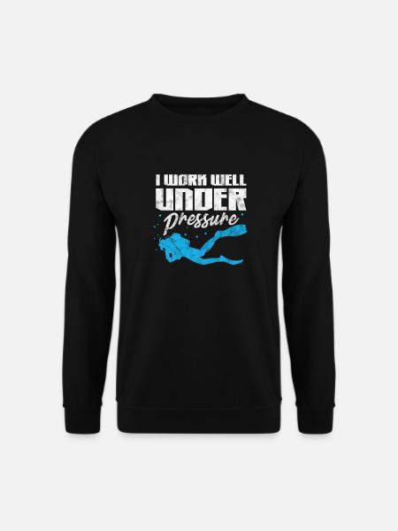 Diver - Unisex Sweatshirt - black
