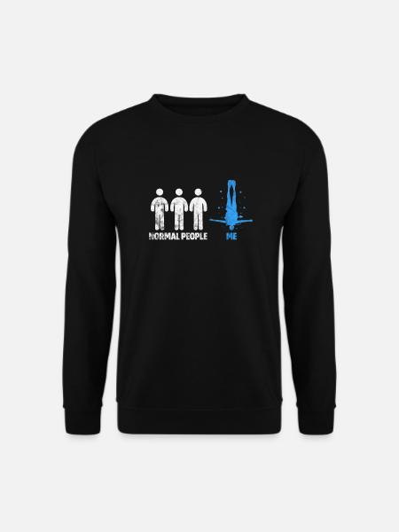 Diver - Unisex Sweatshirt - black
