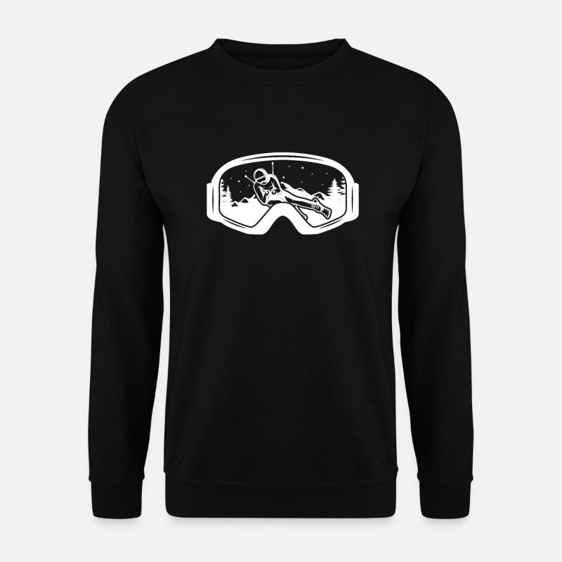 Ski - Unisex Pullover - Schwarz