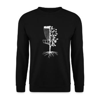 Disc Golf - Unisex Pullover - Schwarz - Vorne - Alina (178cm) & Michal (187cm)