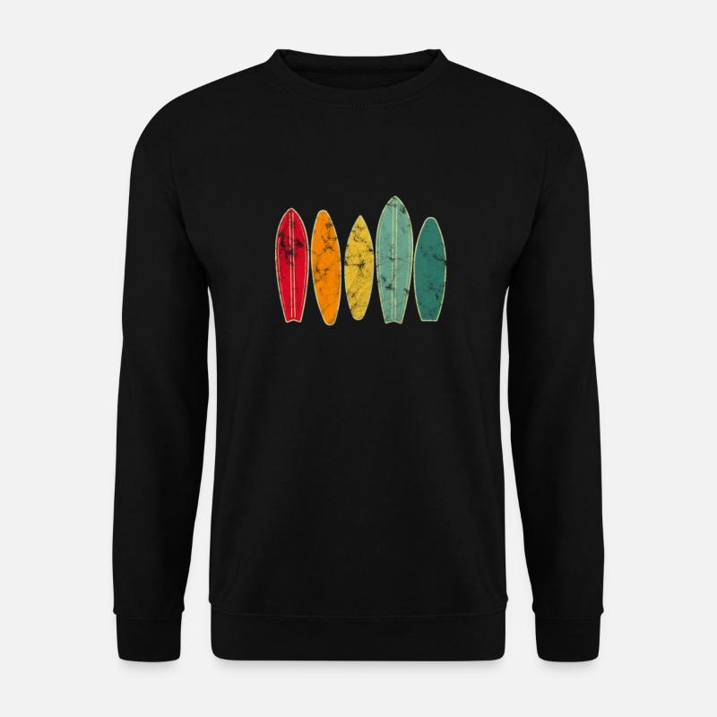 Surfen - Unisex Pullover - Schwarz