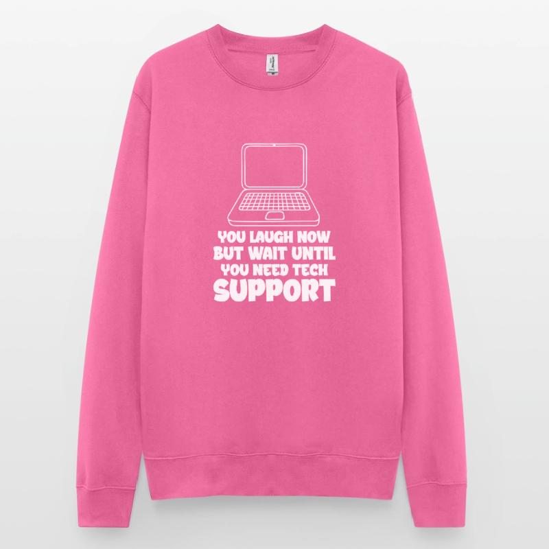 Technischer Support Computer It Admin Geschenk Unisex Pullover