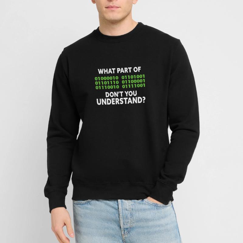 Programmeur Compuer Nerd Coder Software Cadeau Sweat-shirt Unisexe