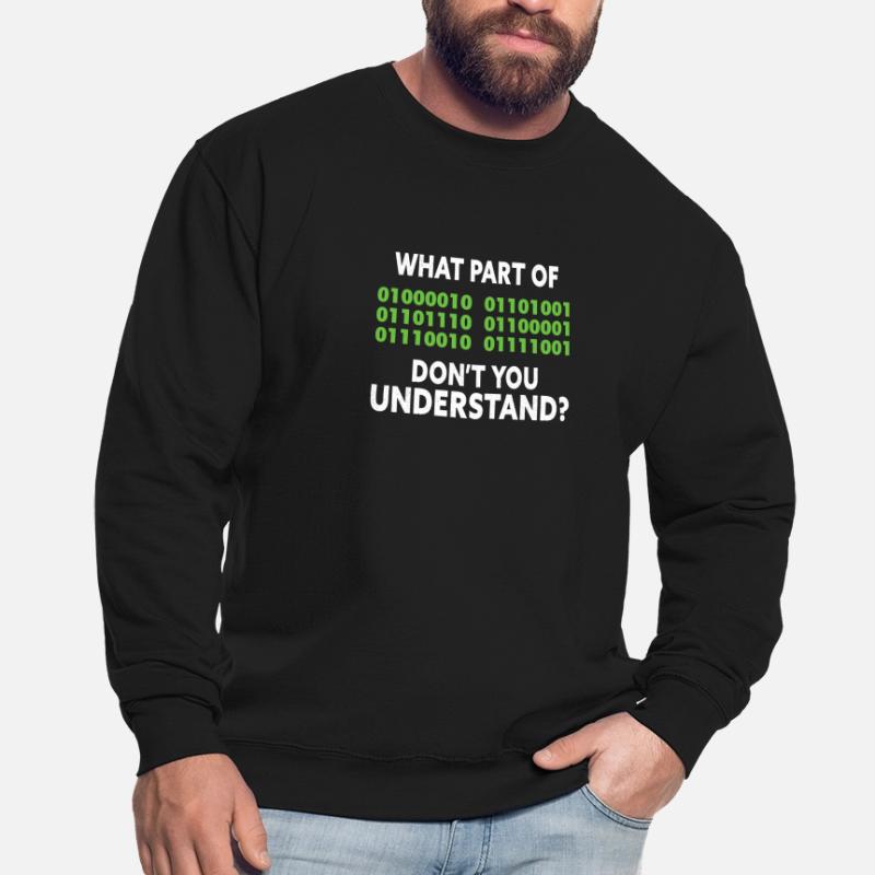 Programmeur Compuer Nerd Coder Software Cadeau Sweat-shirt Unisexe