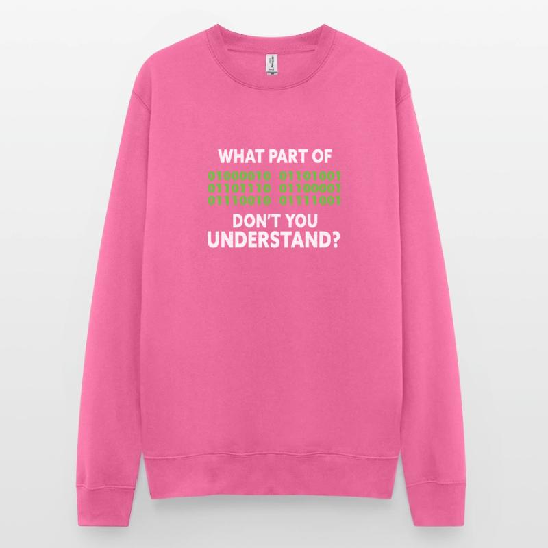 Programmierer Compuer Nerd Coder Software Geschenk Unisex Pullover