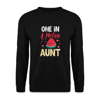 Tante - Unisex Pullover - Schwarz - Vorne - Alina (178cm) & Michal (187cm)
