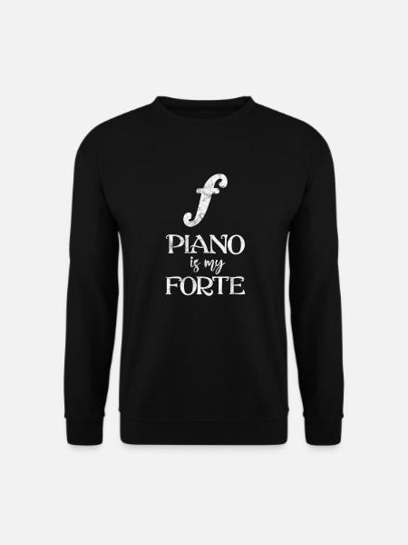 Pianist - Unisex Pullover - Schwarz