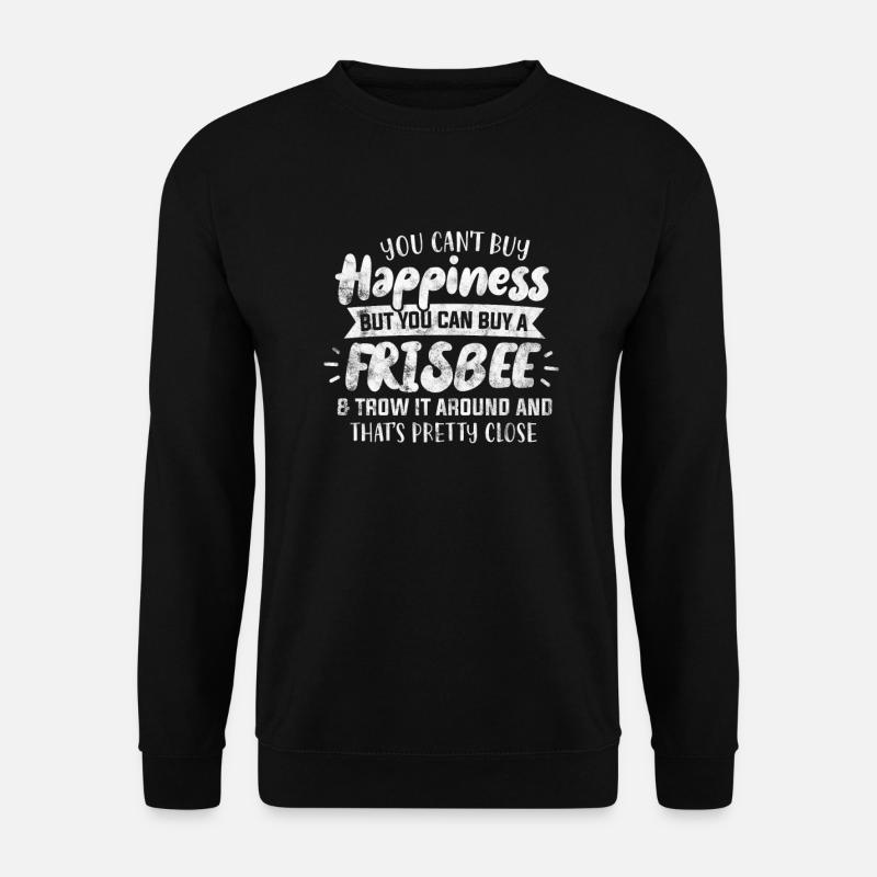 Ultimate Frisbee - Unisex Pullover - Schwarz