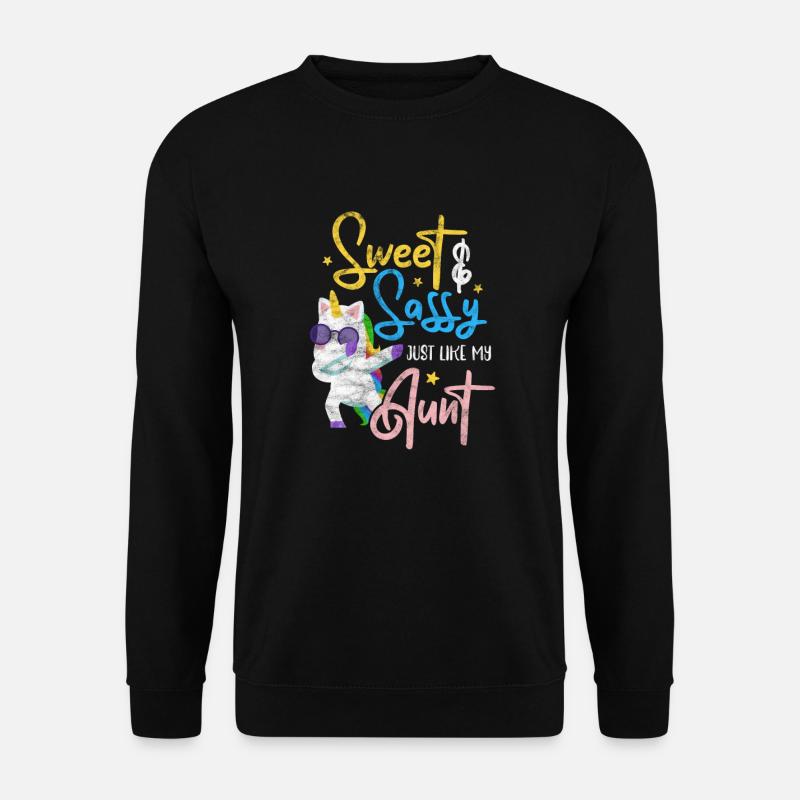 Aunt - Unisex Sweatshirt - black
