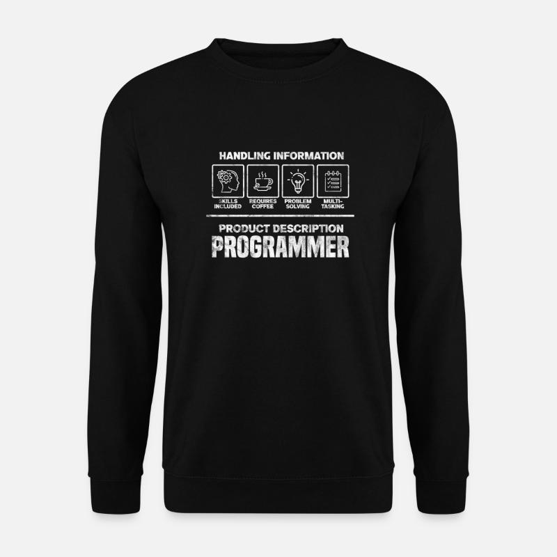 Programmer - Unisex Sweatshirt - black