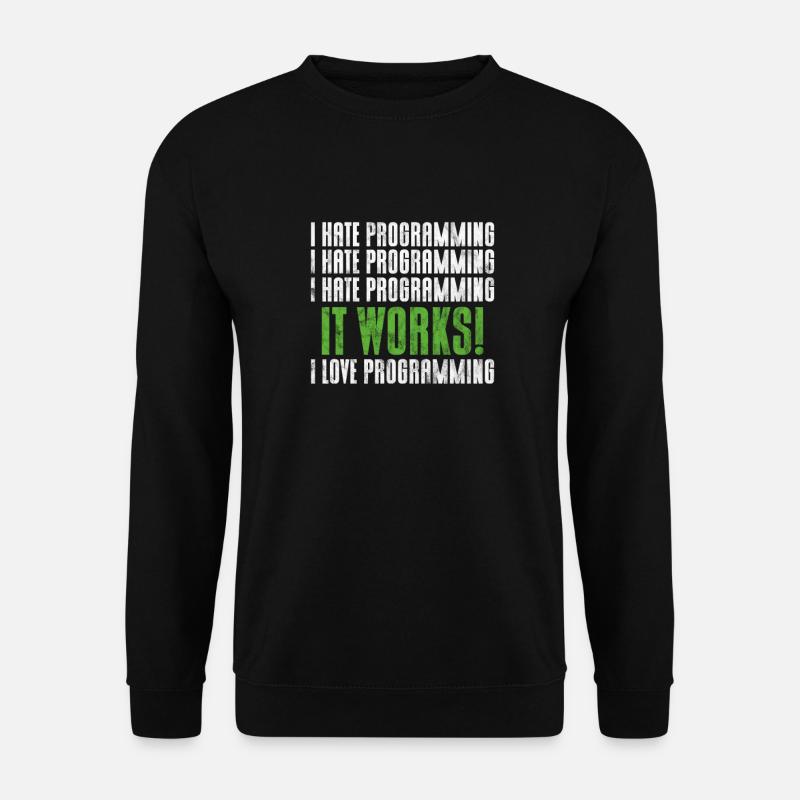 Programmierer - Unisex Pullover - Schwarz
