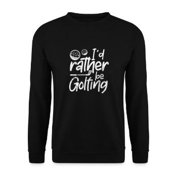 Gulf - Unisex Sweatshirt - black - Front - Alina (178cm) & Michal (187cm)