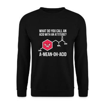 Chimie - Sweat-shirt Unisexe - noir - Devant - Alina (178cm) & Michal (187cm)