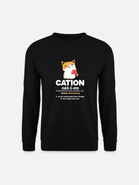 Chemistry Cat - Unisex Sweatshirt - black