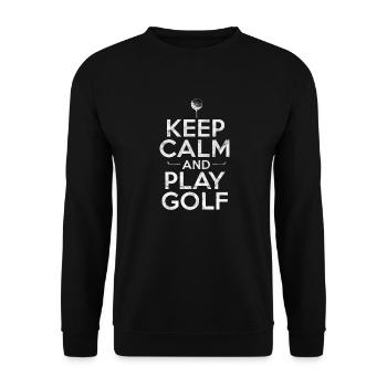 Gulf - Unisex Sweatshirt - black - Front - Alina (178cm) & Michal (187cm)