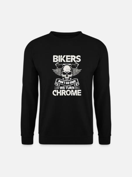 Biker - Unisex Sweatshirt - black