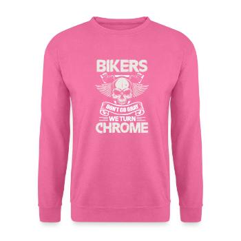 Biker - Unisex Sweatshirt - pink - Front