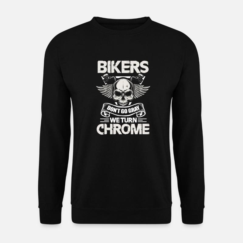 Biker - Unisex Pullover - Schwarz