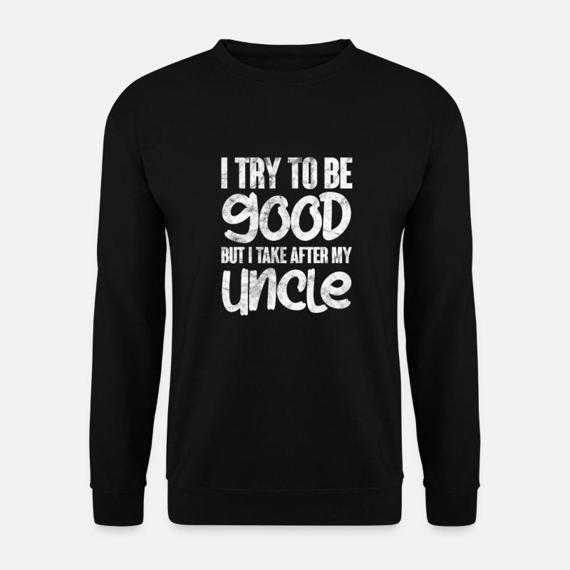 Uncle - Unisex Sweatshirt - black